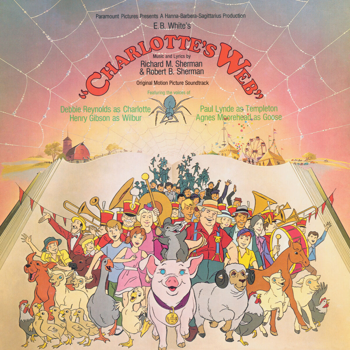 Album cover of Charlotte's Web (Original Motion Picture Soundtrack)