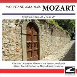 Cover of Wolfgang Amadeus Mozart - Symphonies Nos. 22, 24 and 29