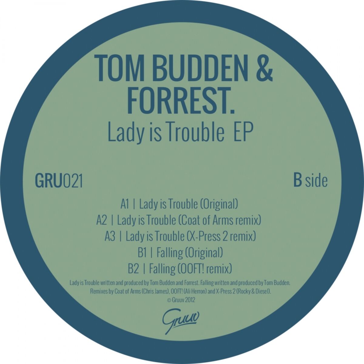 Album cover of Lady Is Trouble EP