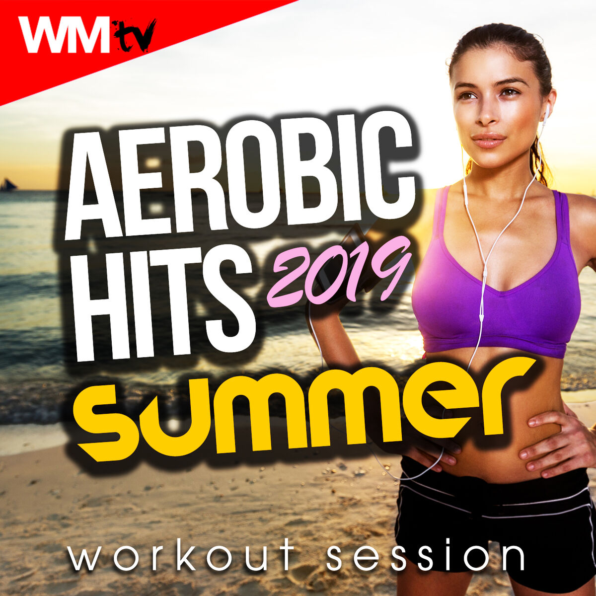 Album cover of Aerobic Hits 2019 Summer Workout Session (60 Minutes Non-Stop Mixed Compilation for Fitness & Workout 135 Bpm / 32 Count)