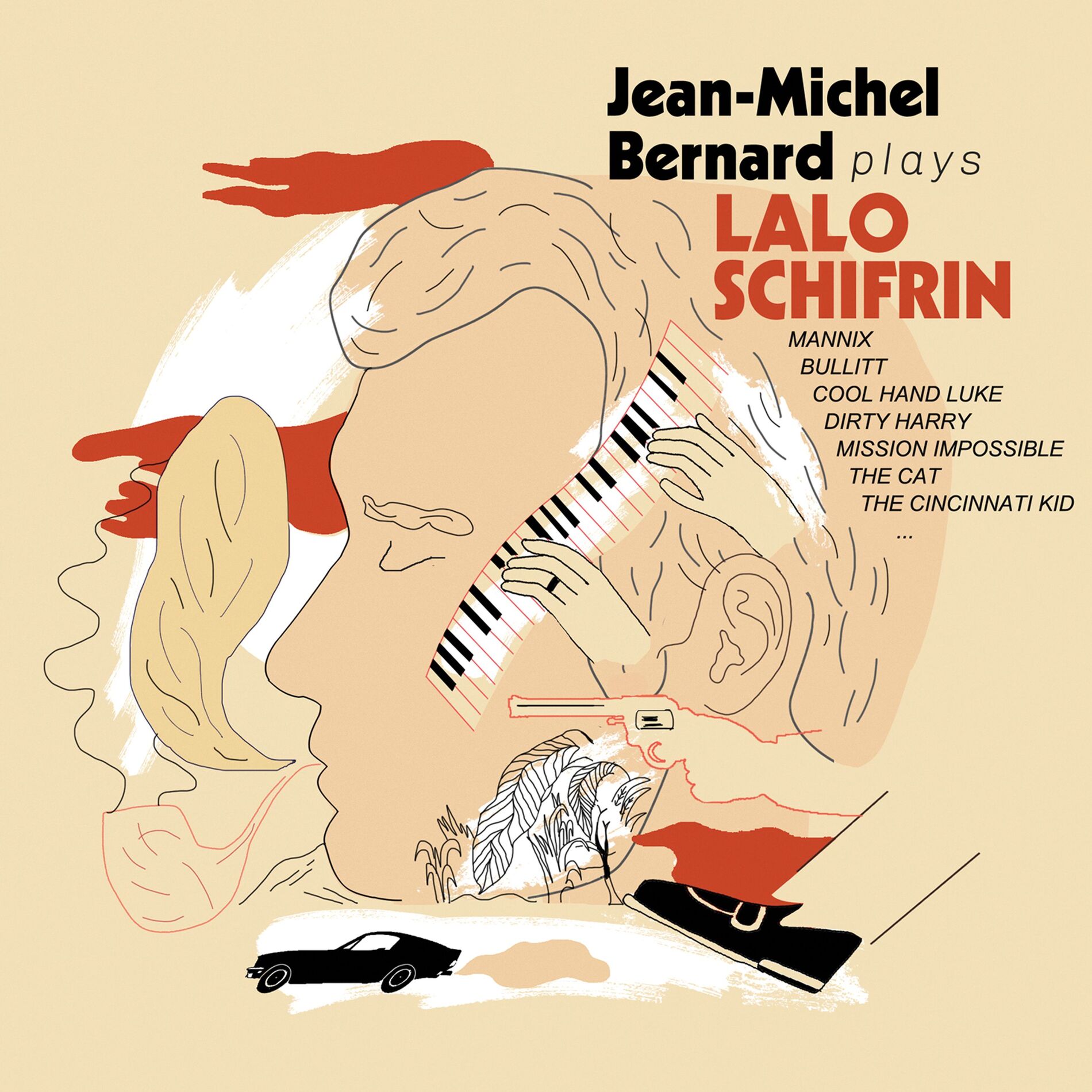 Album cover of Jean-Michel Bernard plays Lalo Schifrin