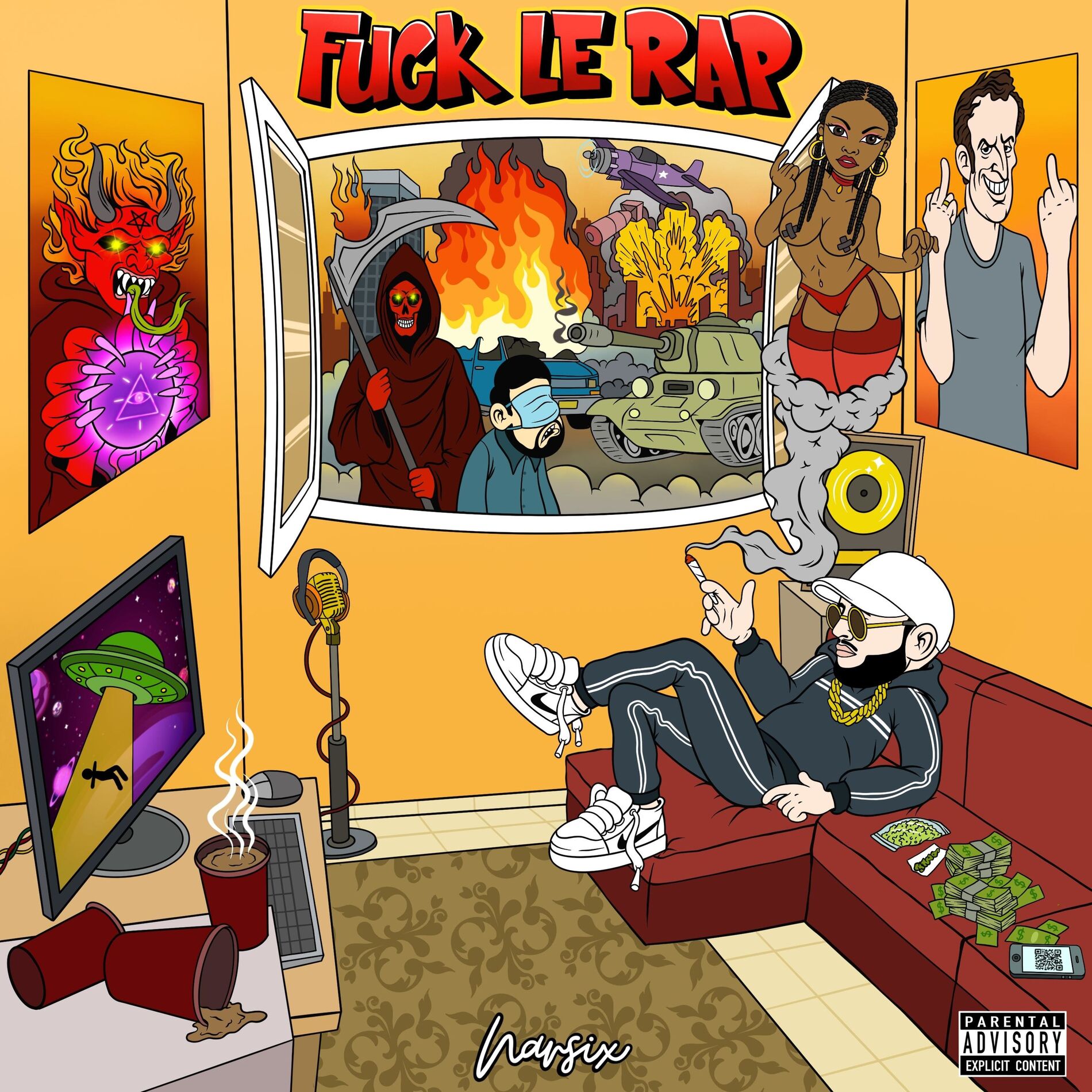 Album cover of Fuck Le Rap