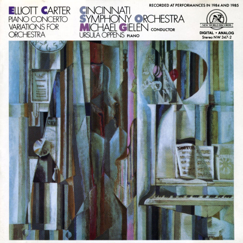 Picture of Elliott Carter: Piano Concerto/Variations for Orchestra