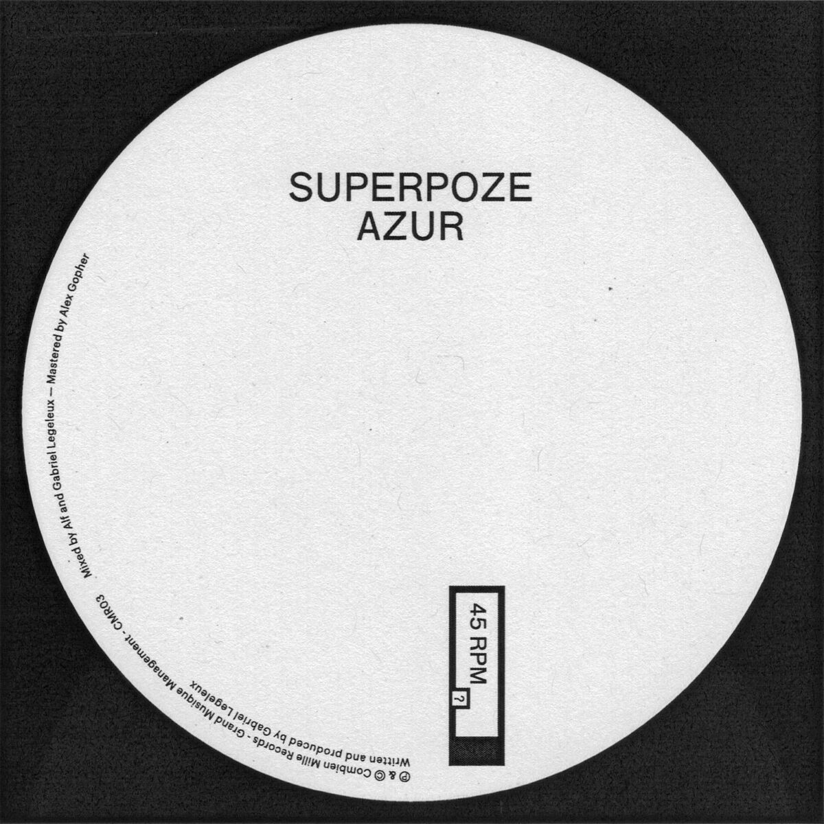 Album cover of Azur