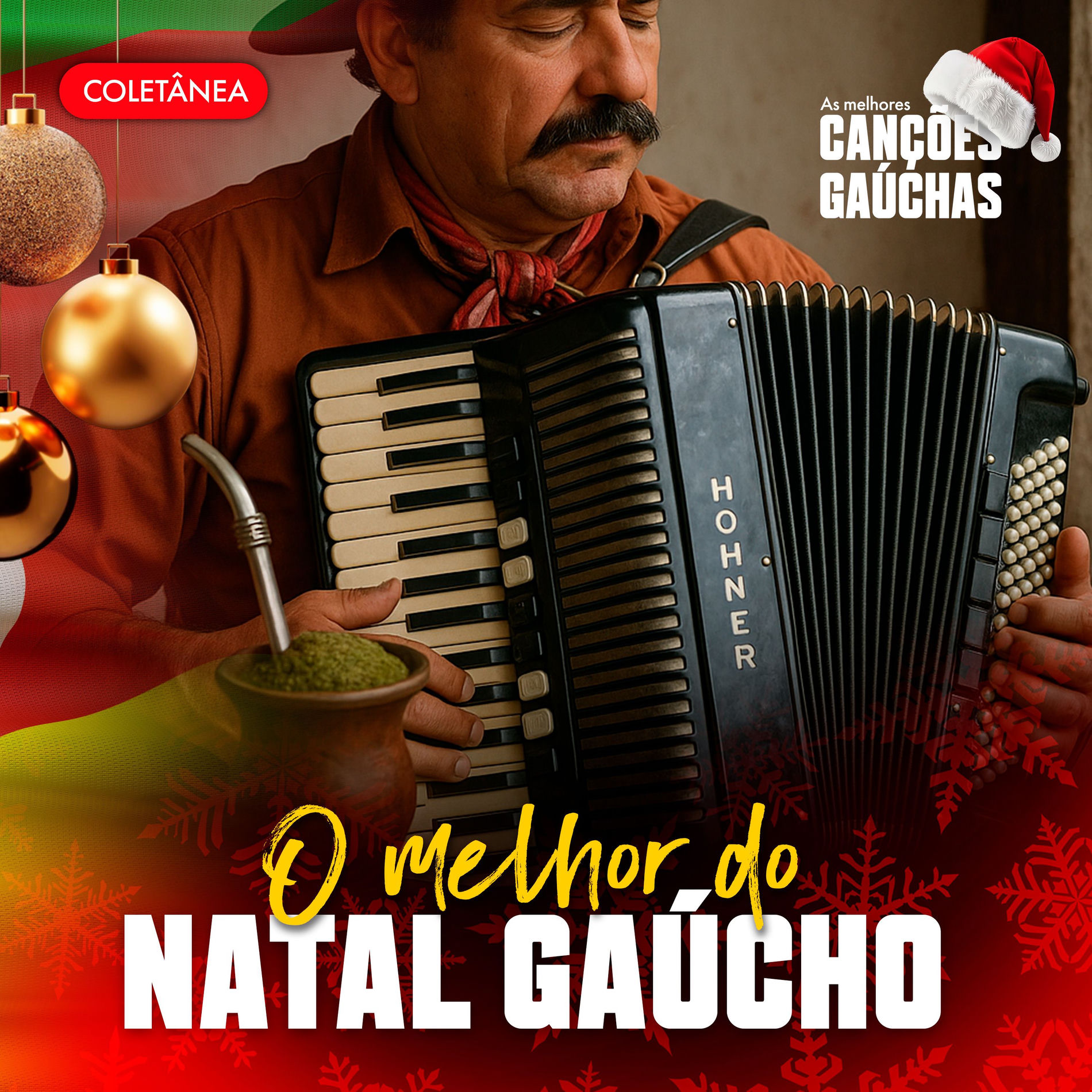 Album cover of O MELHOR DO NATAL GAÚCHO