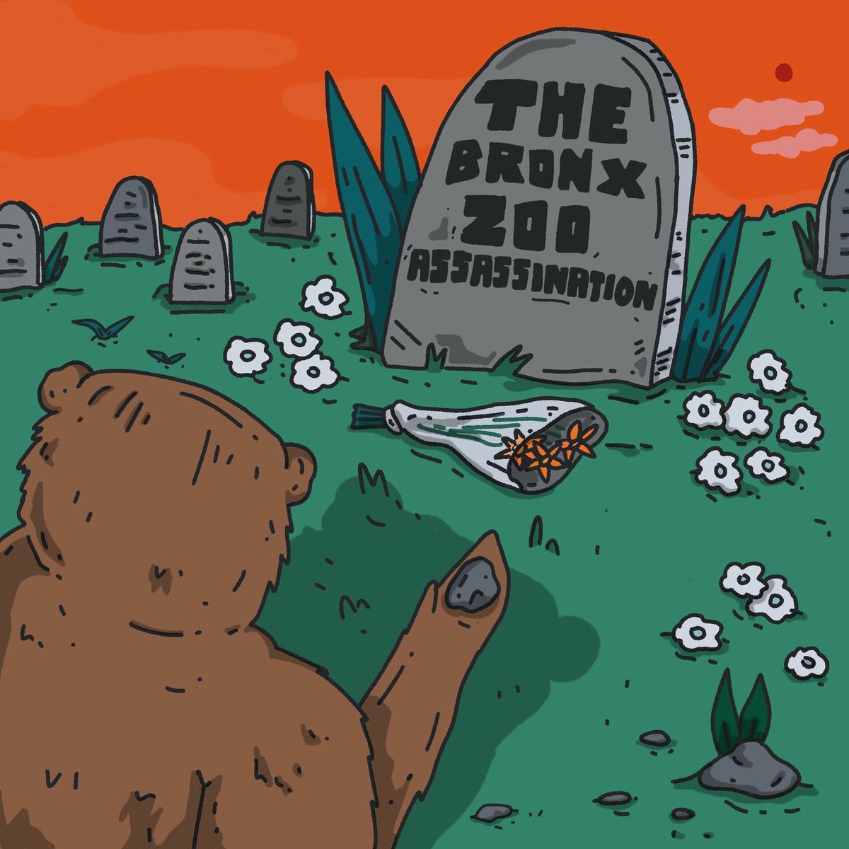 Album cover of the bronx zoo assassination
