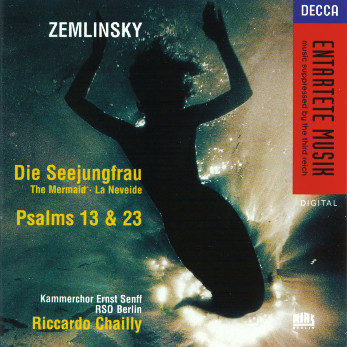Album cover of Die Seejungfrau : Zemlinsky: Die Seejungfrau: 3. Sehr gedehnt, mit schmerzvollem Ausdruck