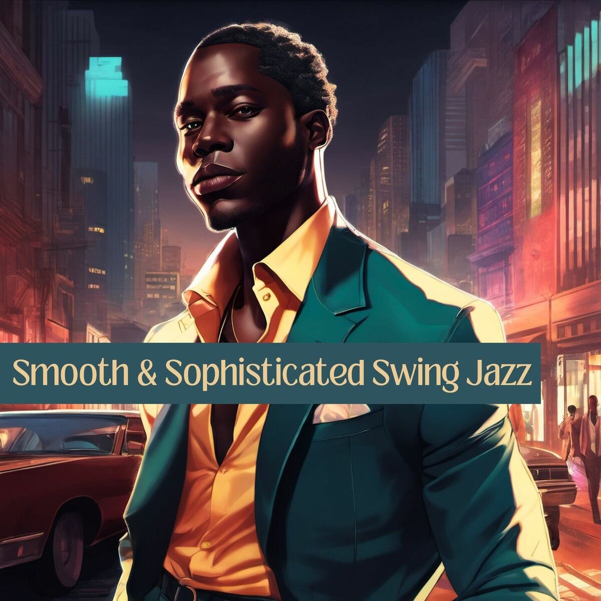 Album cover of Smooth & Sophisticated Swing Jazz - Love Swing Jazz Guitar for Sophisticated Listeners