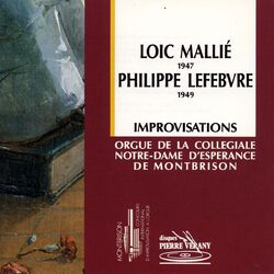 Cover of Mallié - Lefèbvre : Improvisations à l'ogue