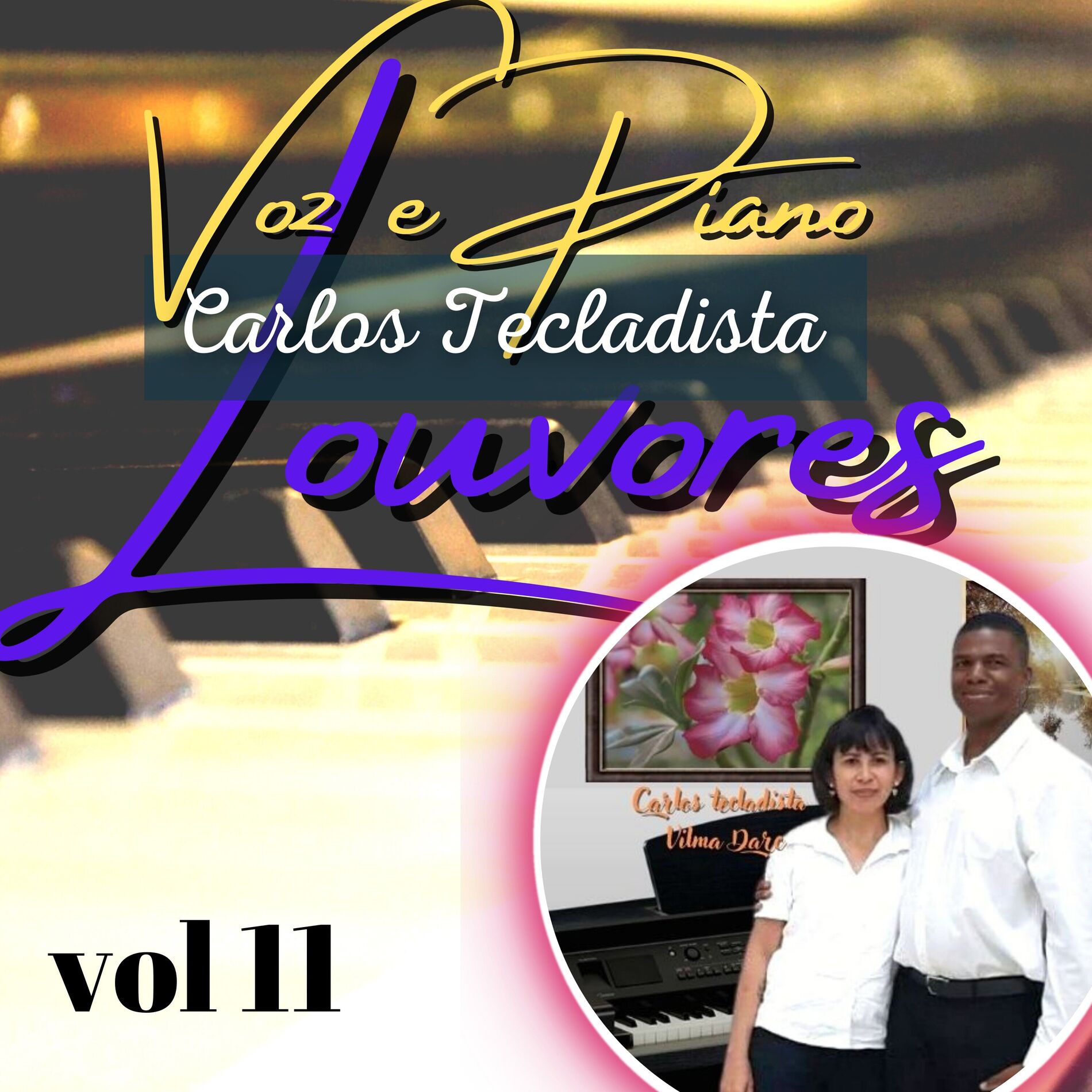 Album cover of Louvores Voz e Piano Vol 11