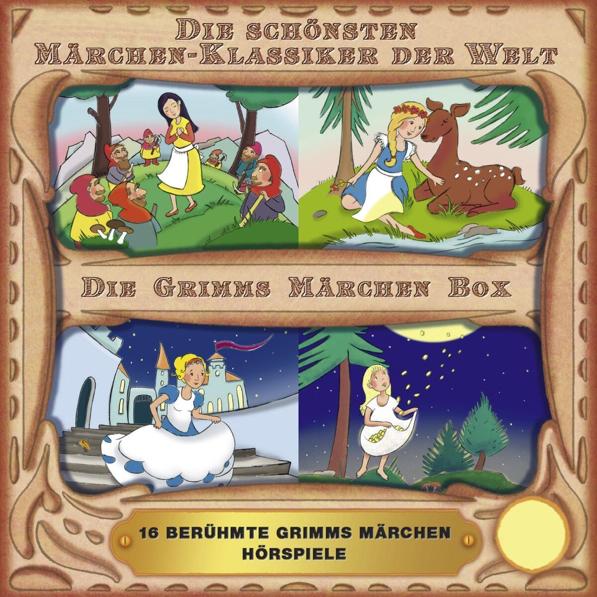 Album cover of Grimms Märchen 1-4 (200 Jahre Grimms Kinder- & Hausmärchen)
