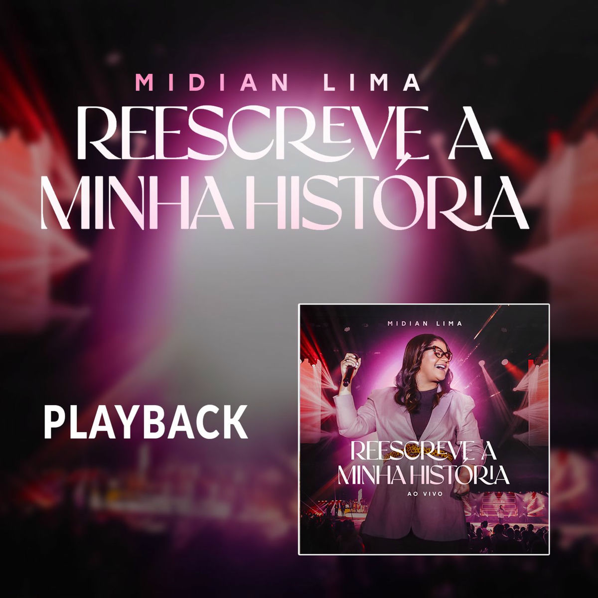 Album cover of Reescreve a Minha História (Playback)