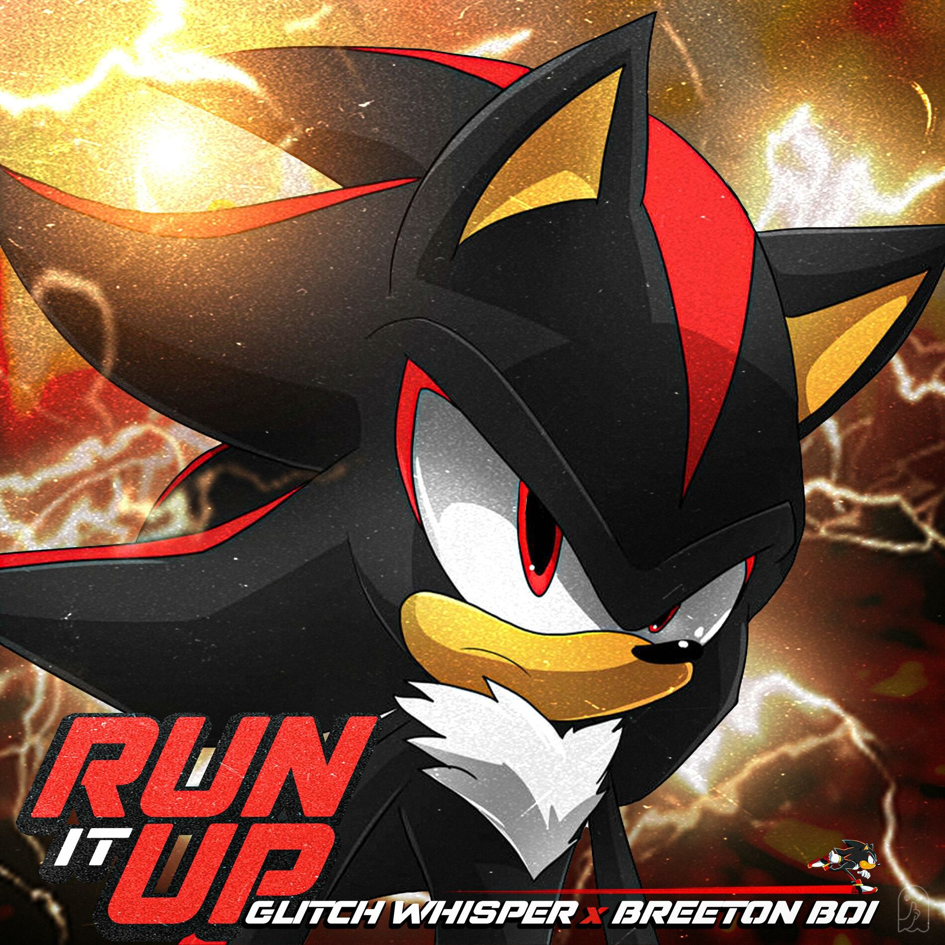 Album cover of Run It Up (Shadow The Hedgehog)