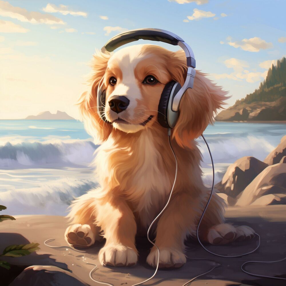 Picture of Oceans Dog: Soothing Sea Melodies