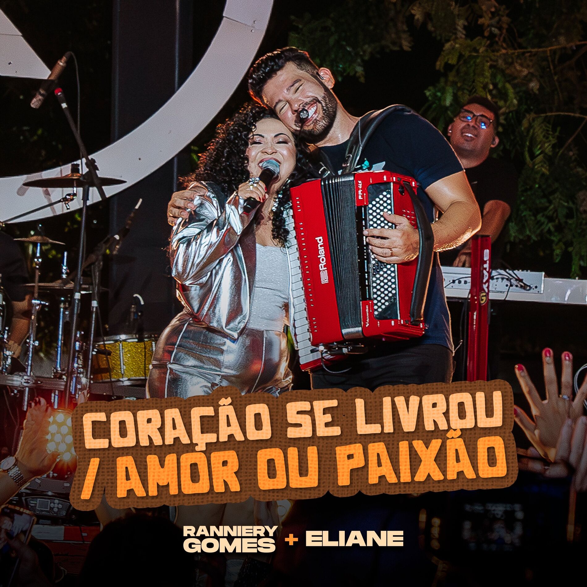 Album cover of Coração Se Livrou / Amor Ou Paixão (Ao Vivo)