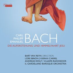Cover of C.P.E. Bach: Die Auferstehung und Himmelfahrt Jesu, H. 777
