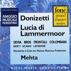 Cover of Gaetano Donizetti: Lucia Di Lammermoor