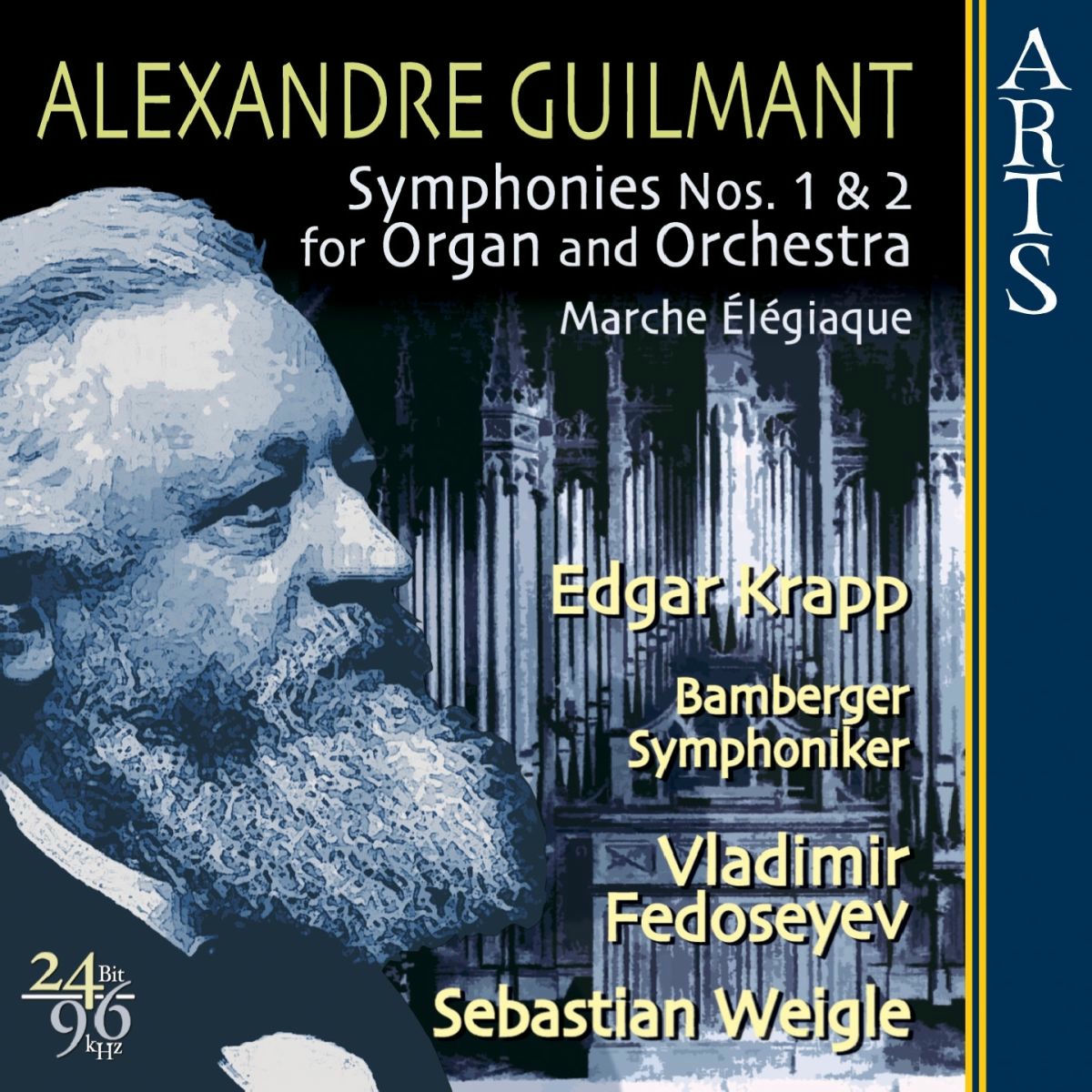 Album cover of Guilmant: Symphonies Nos. 1 & 2 for Organ and Orchestra