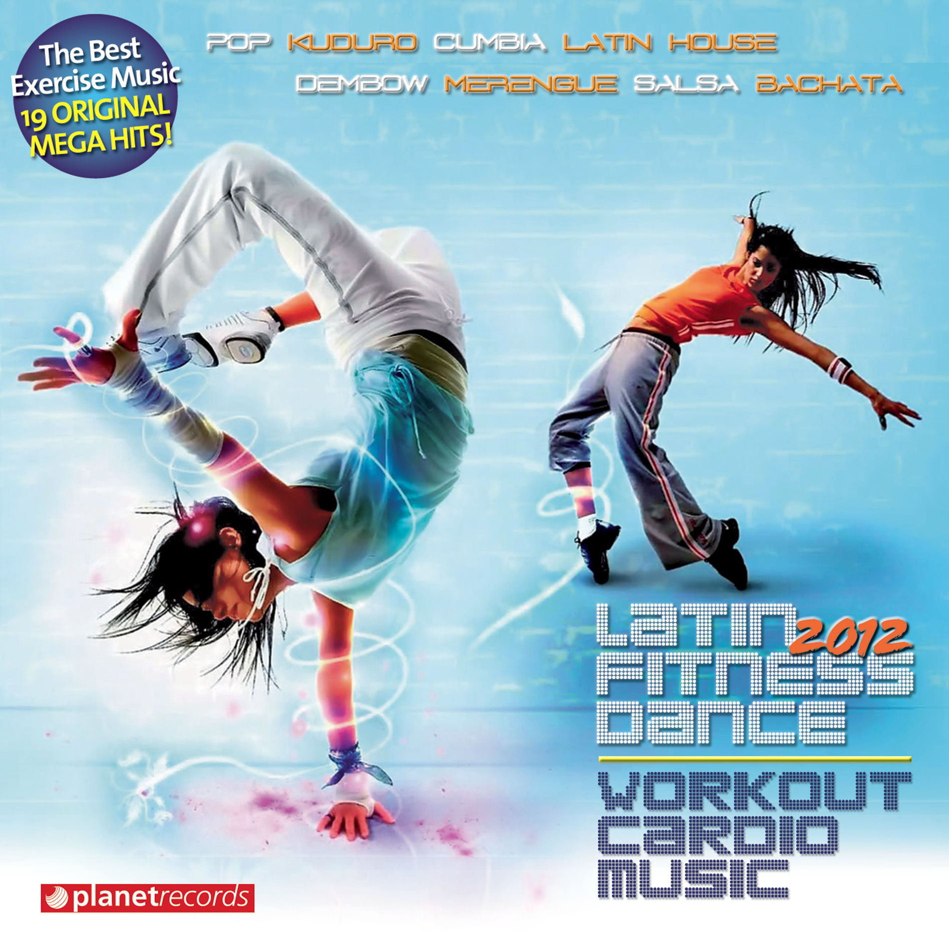 Album cover of Latin Fitness Dance 2012 - Workout Cardio Music - The Hits for Your Workout (Pop Kuduro, Cumbia, Latin House, Dembow, Merengue, Salsa, Bachata)