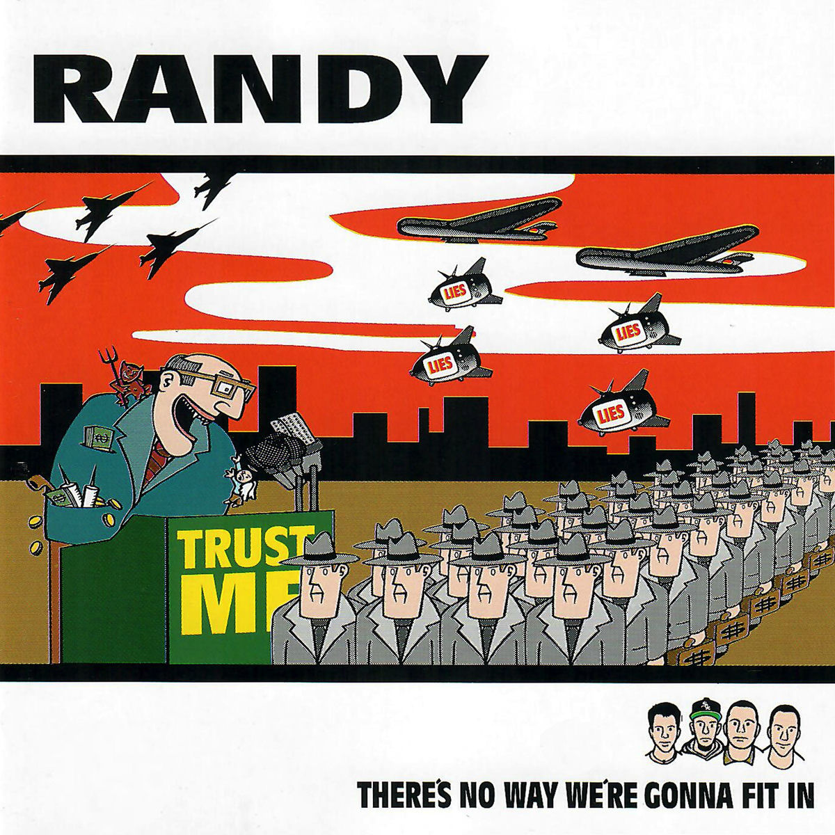 Album cover of There's No Way We're Gonna Fit In