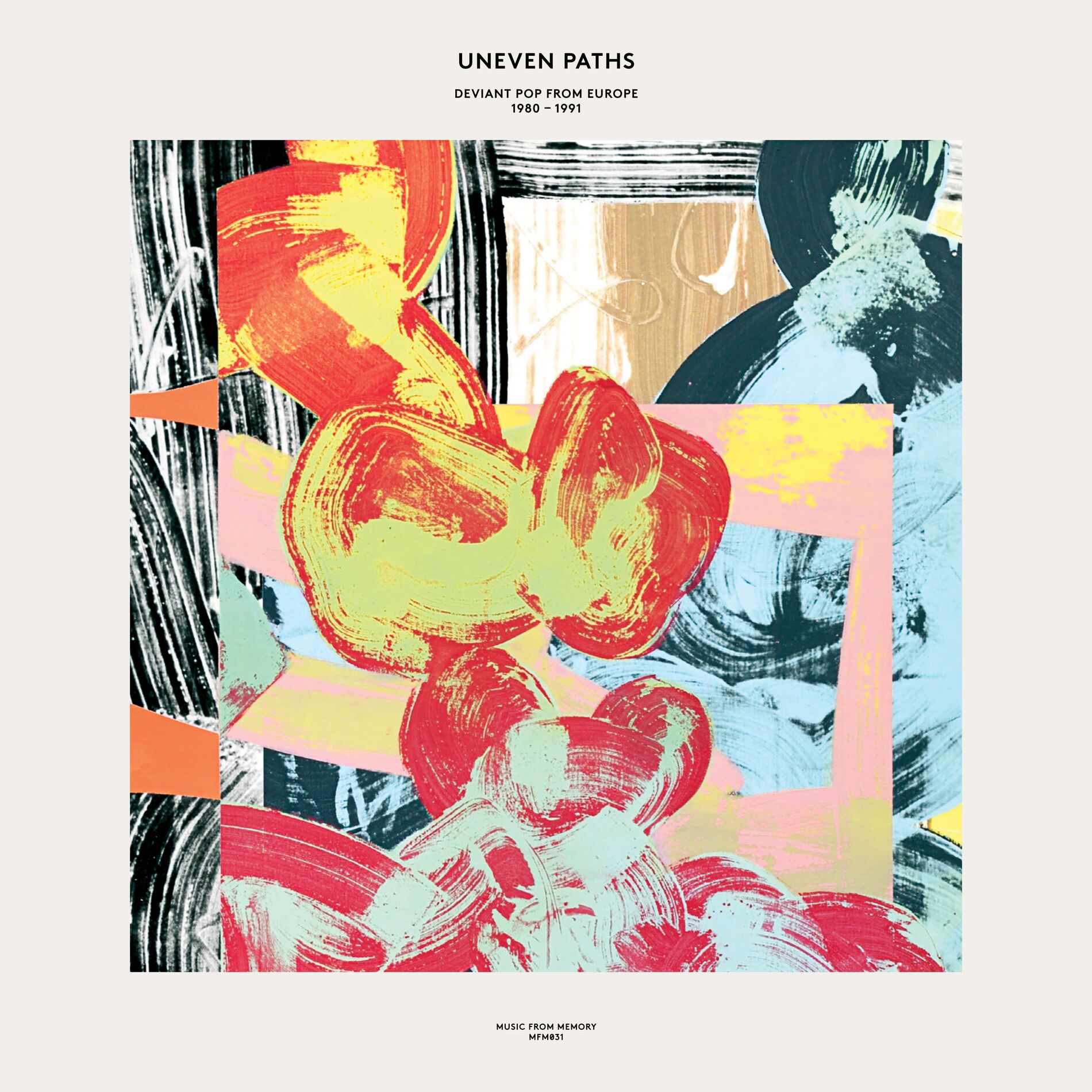 Album cover of Uneven Paths: Deviant Pop From Europe (1980 - 1991)