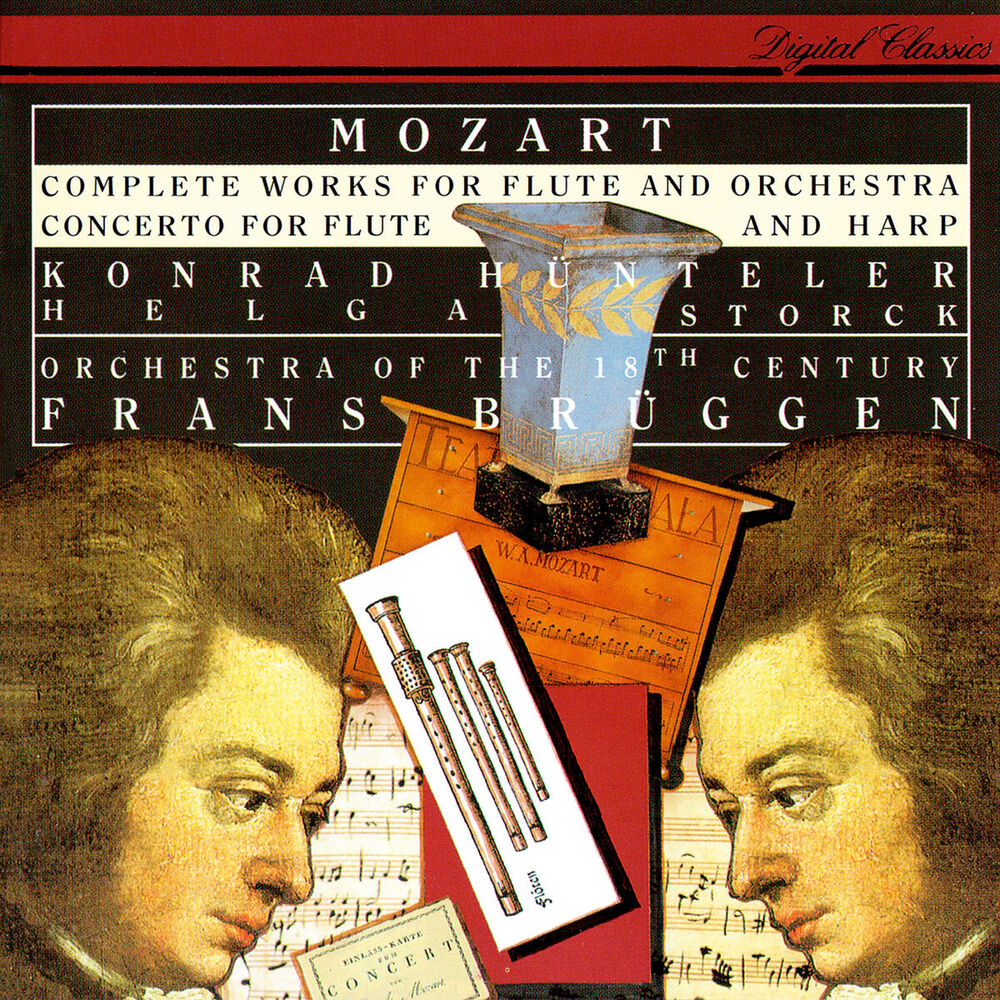 Picture of Mozart: Complete Works For Flute & Orchestra; Concerto For Flute & Harp