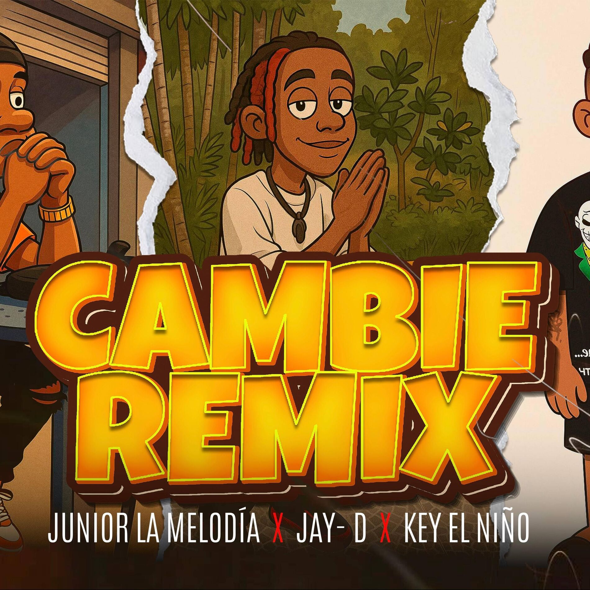 Album cover of Cambie (feat. Jey D ft Junior) [Key El Niño ft Jey D ft Junior la Melodía Remix]