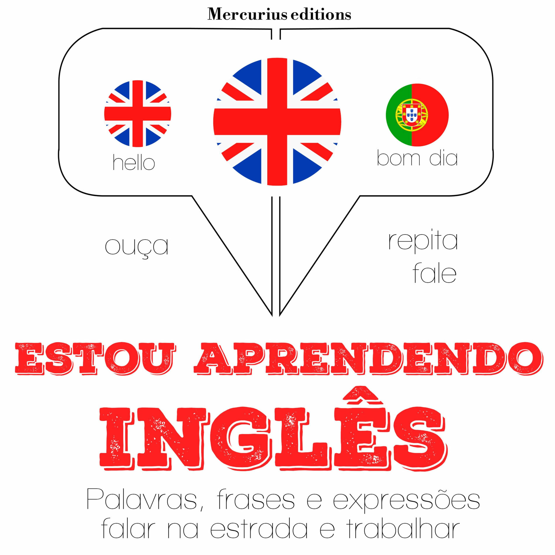 Album cover of Estou aprendendo Inglês (Ouça, repita, fale: método de aprendizagem de línguas)