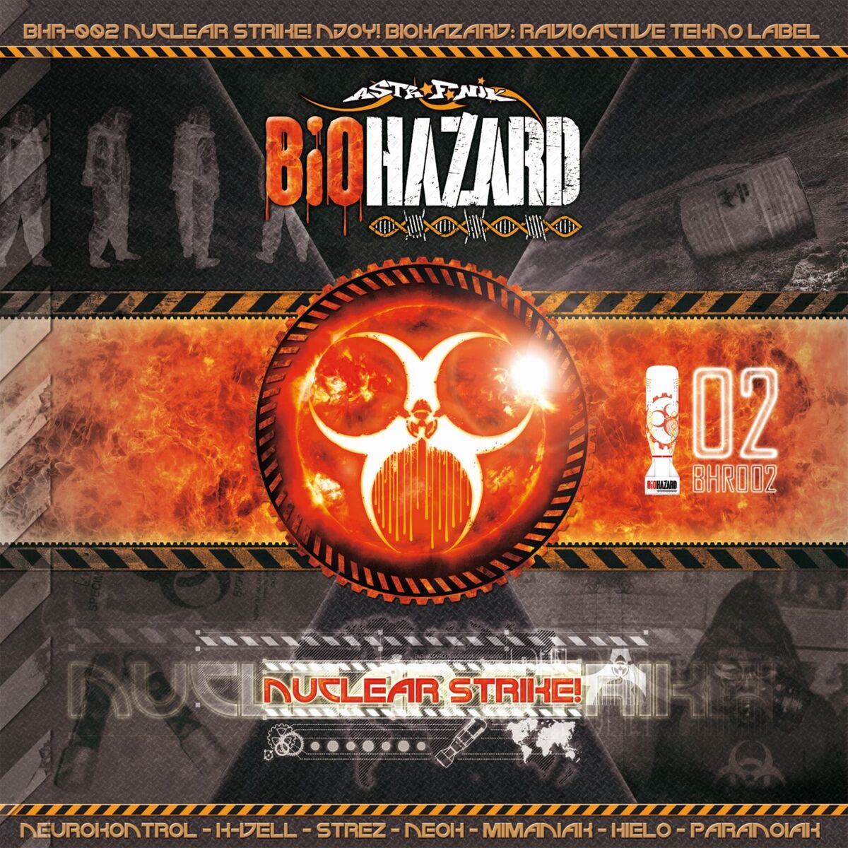 Album cover of Biohazard 02 (Nuclear Strike)