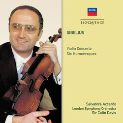 Cover of Sibelius: Violin Concerto; Six Humoresques