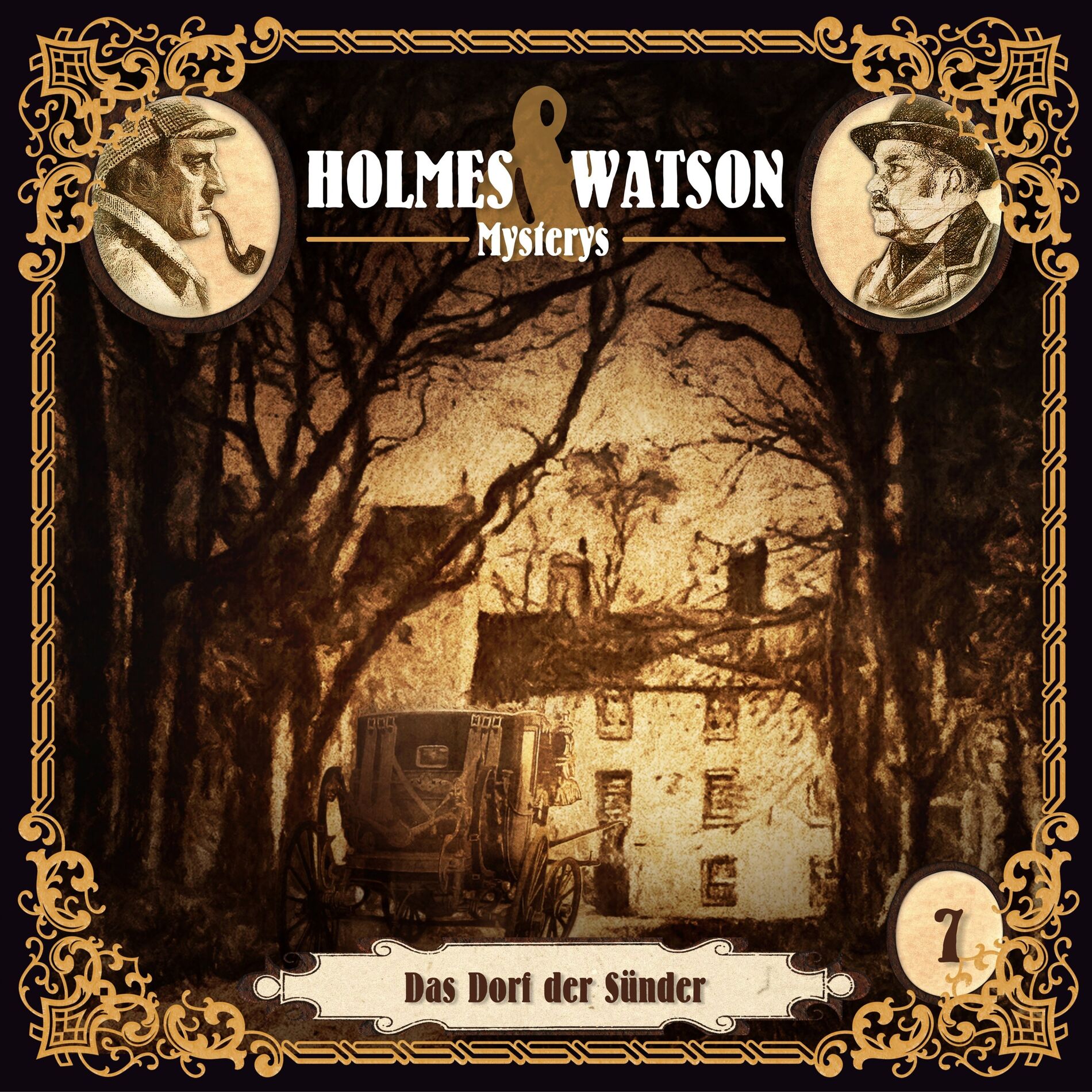 Album cover of Holmes & Watson Mysterys Teil 7 - Das Dorf der Sünder (Teil 27)