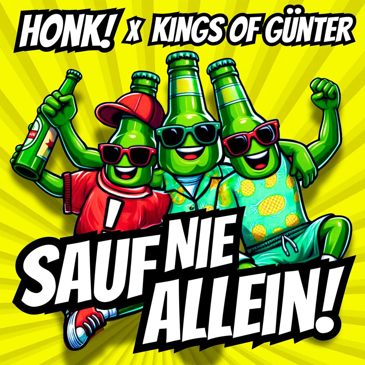Album cover of Sauf nie allein