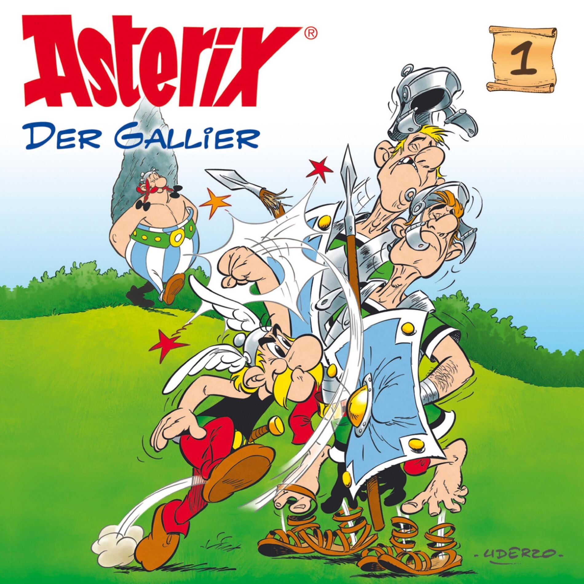 Album cover of Asterix der Gallier - Teil 01