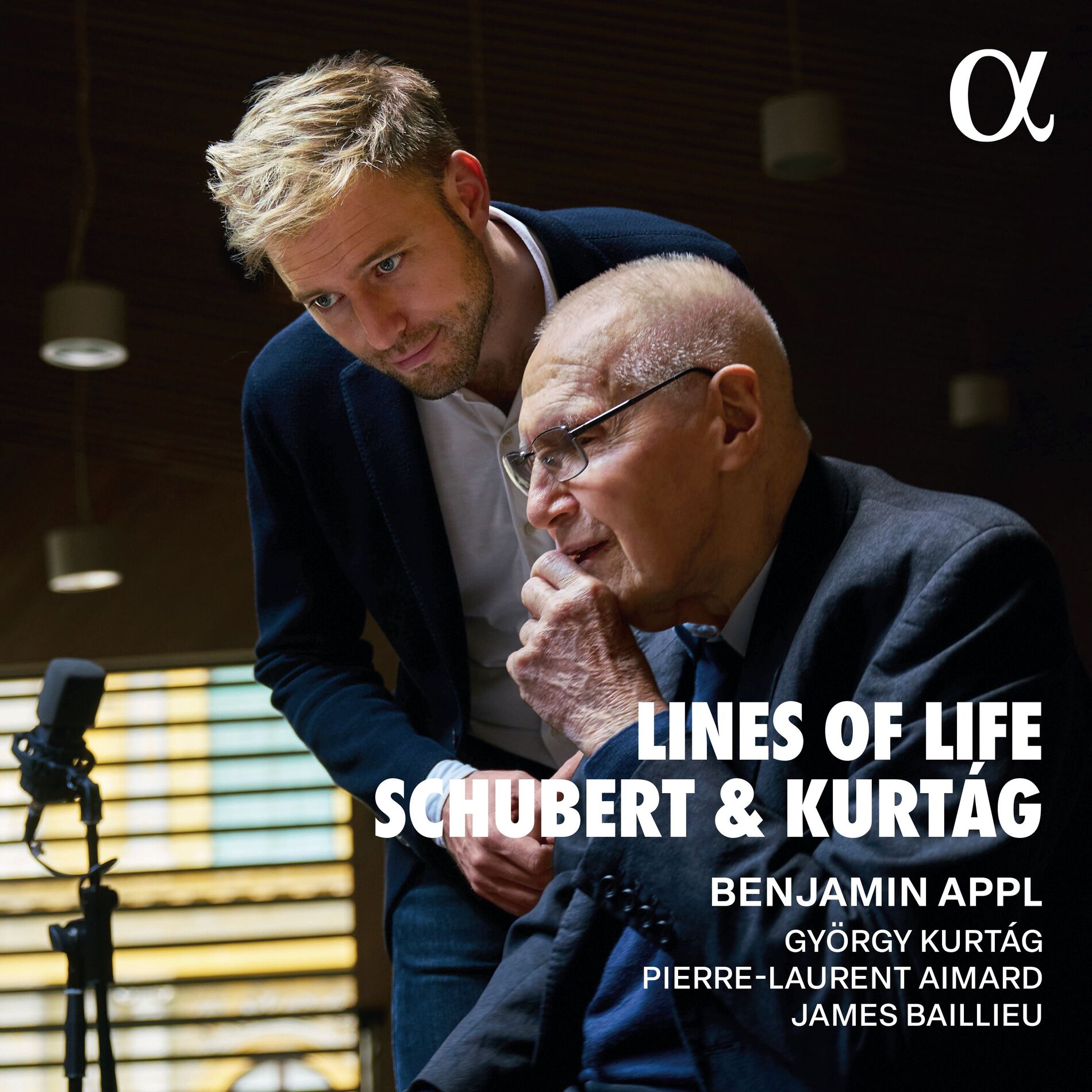 Album cover of Lines of life: Schubert & Kurtág