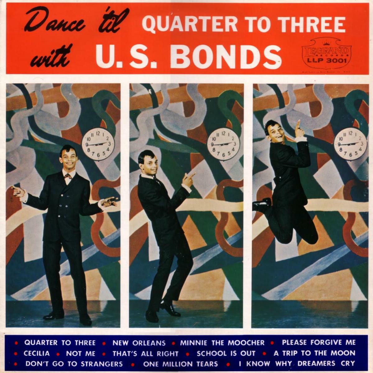 Album cover of Rockmasters International Network Presents Dance 'Til Quarter to Three With U.S. Bonds