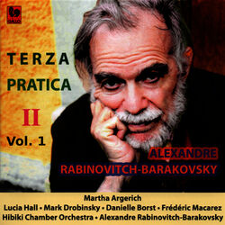 Cover of Alexandre Rabinovitch-Barakovsky: «Terza Pratica II » Vol. 1