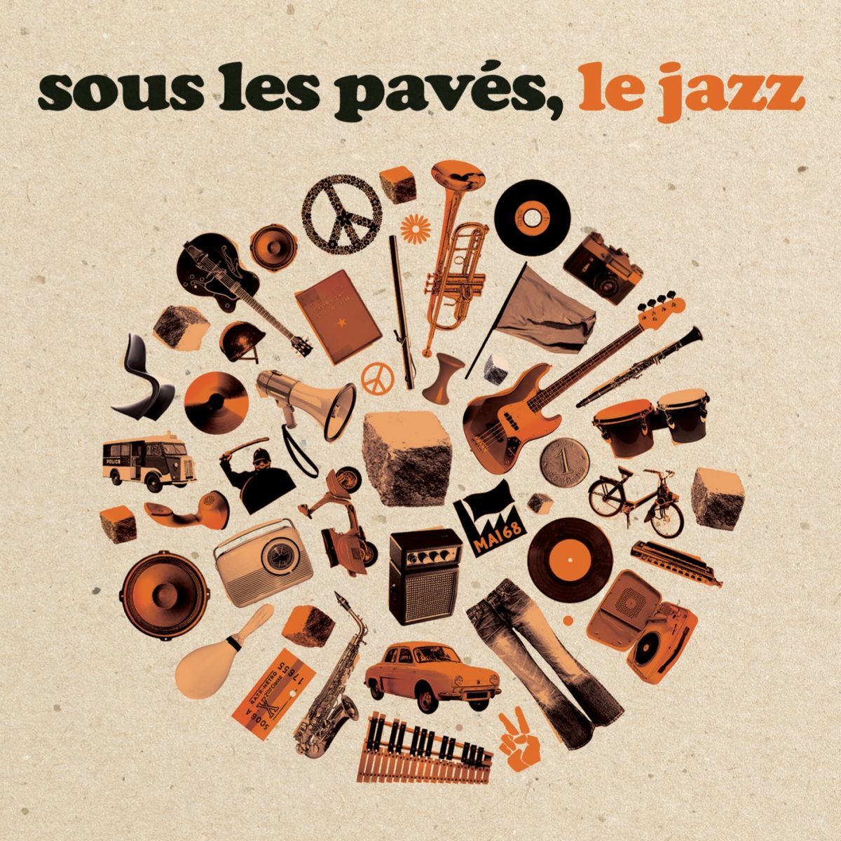 Album cover of Sous les pavés le jazz