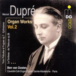 Cover of Dupré: Complete Organ Works Vol. 2