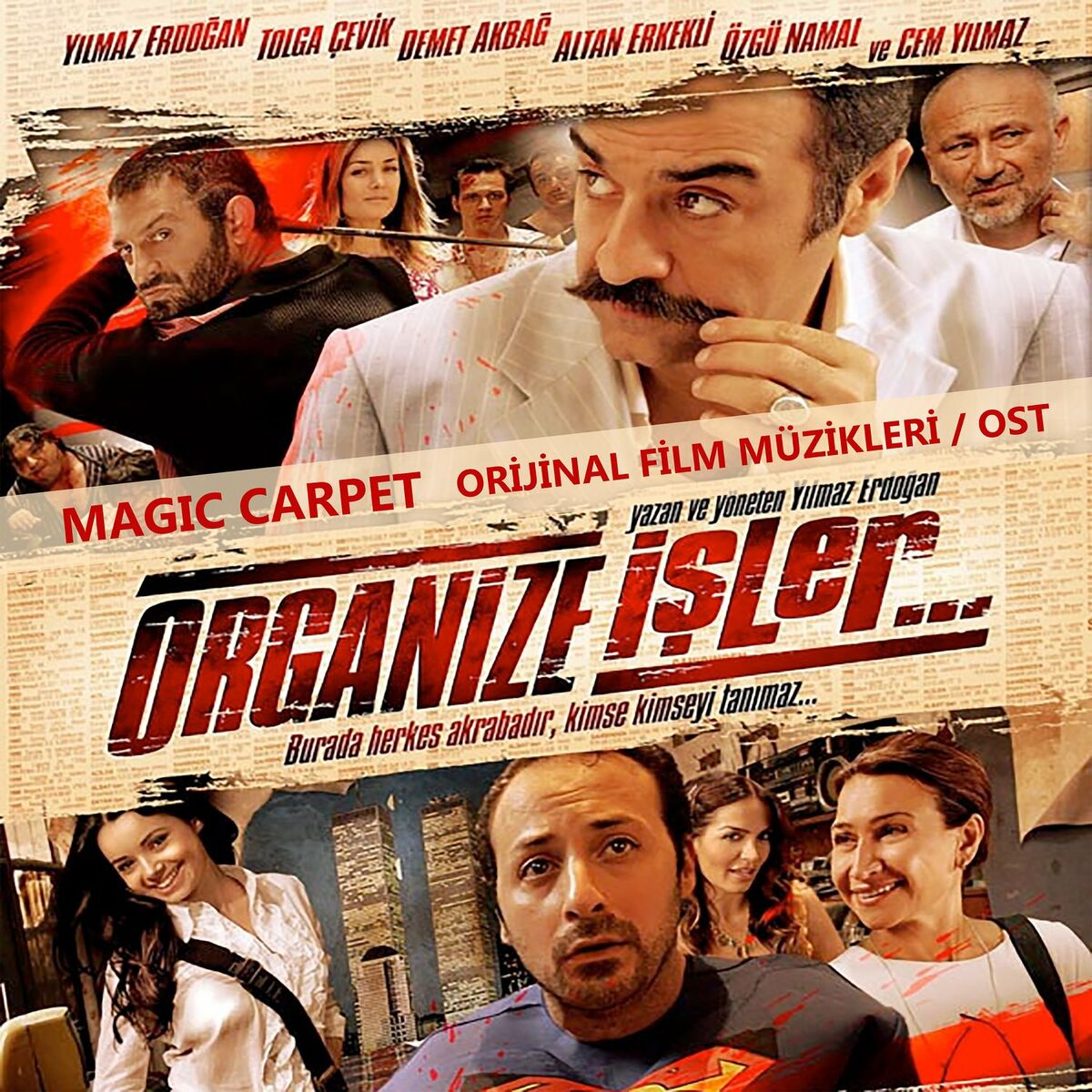 Album cover of Organize İşler (Orijinal Film Müzikleri)