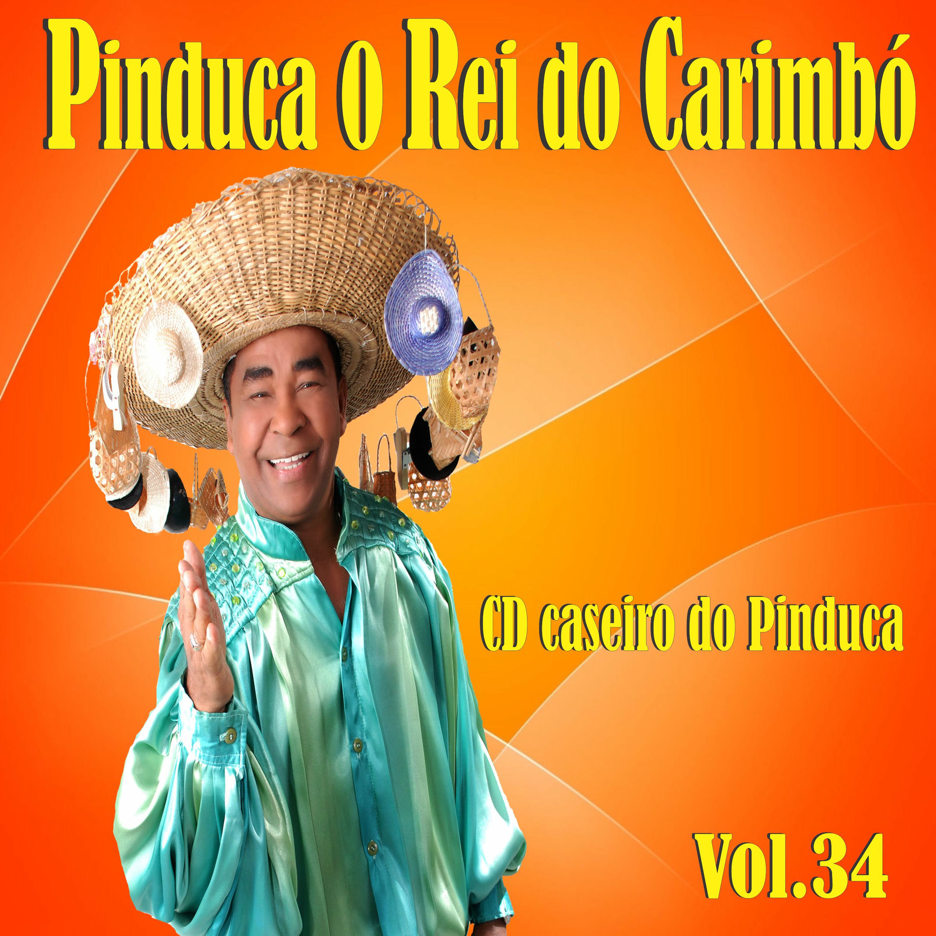 Album cover of CD Caseiro Do Pinduca, Vol. 34