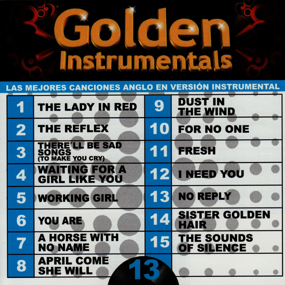 Picture of Golden Instrumentals, Vol. 13
