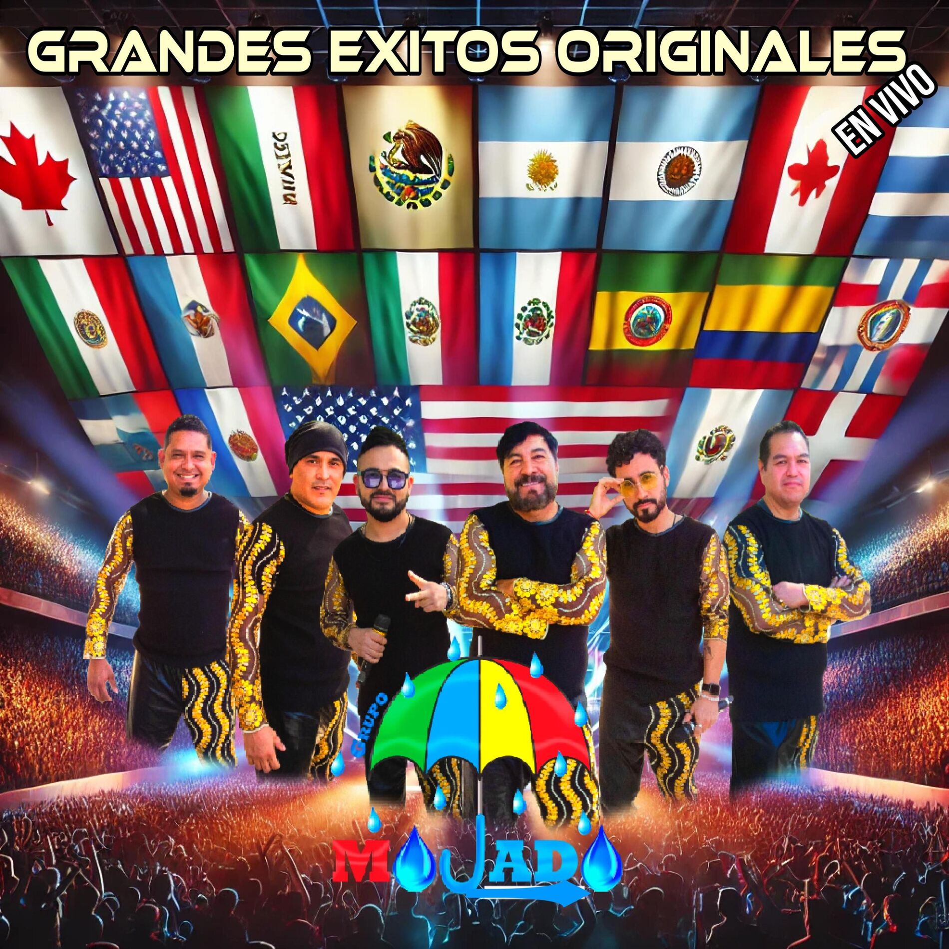 Album cover of Grandes Exitos Originales en vivo