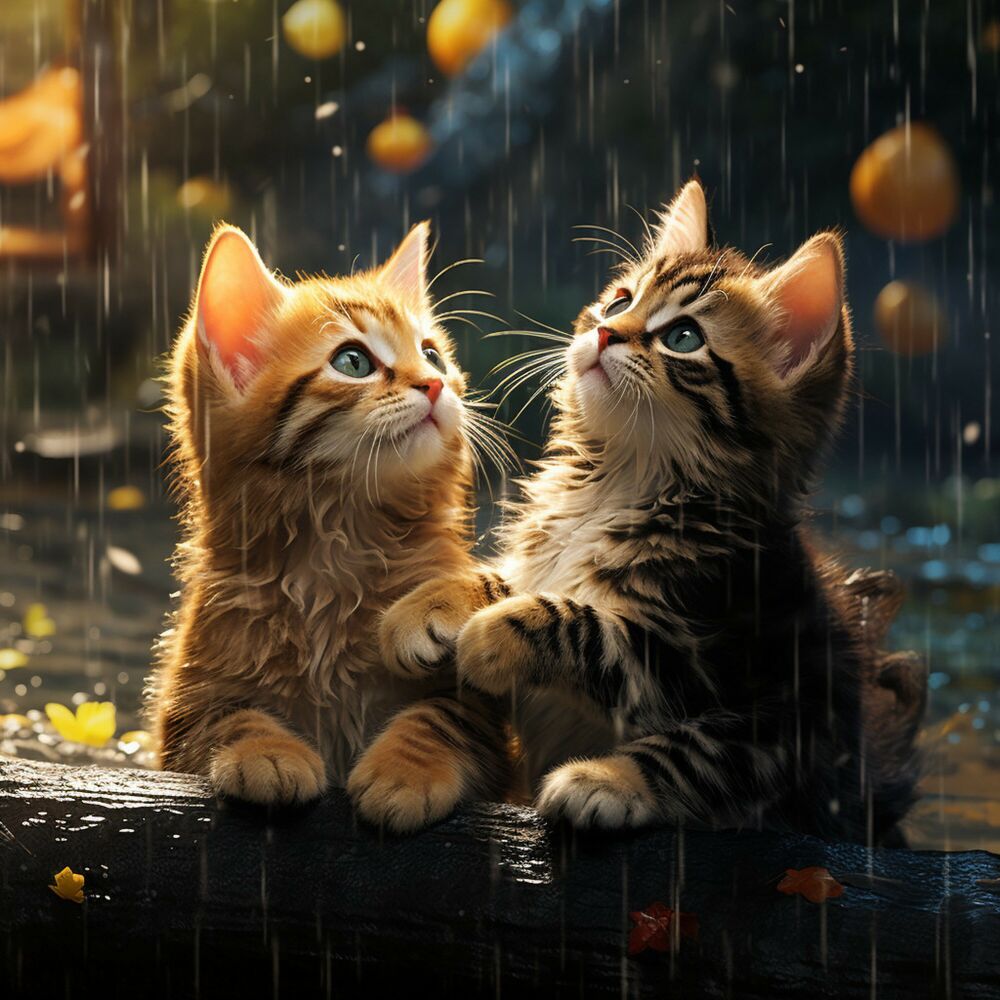 Picture of Rainy Cat's Harmony Hideaway: Music for Stress Relief