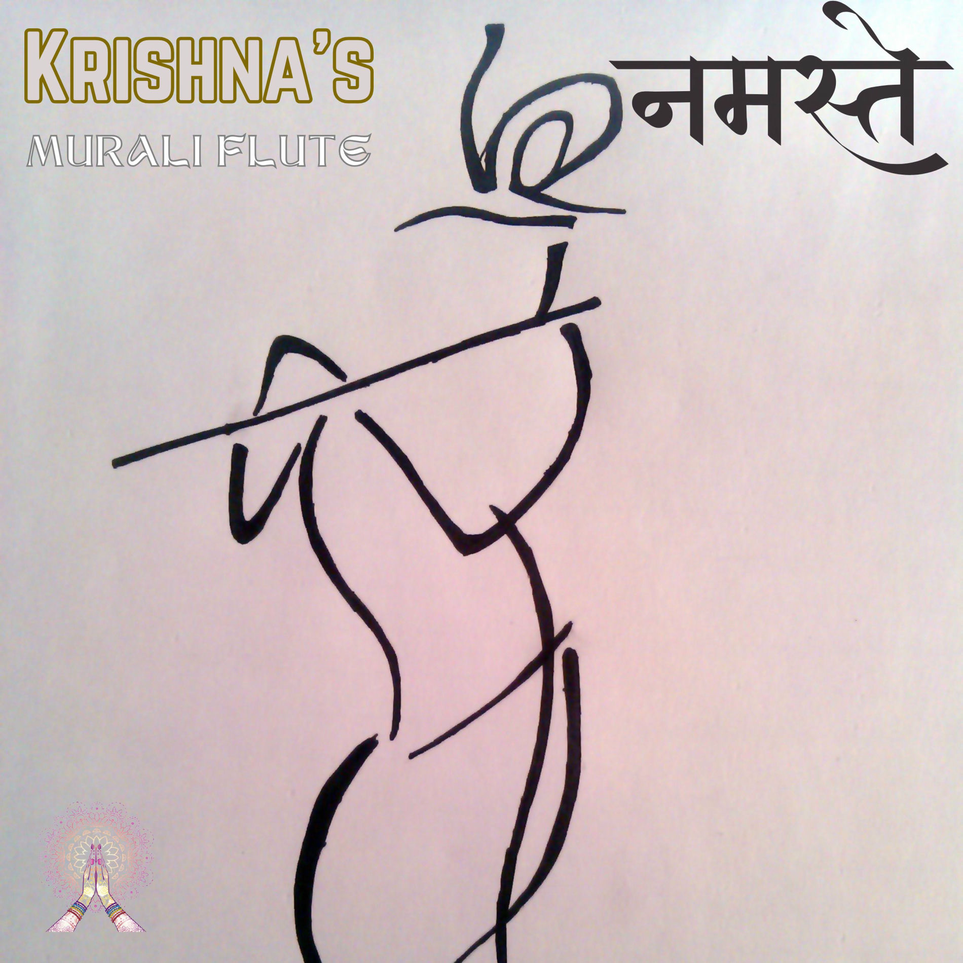 Album cover of Radha Krishna Love Sacred Flute Instrumentals