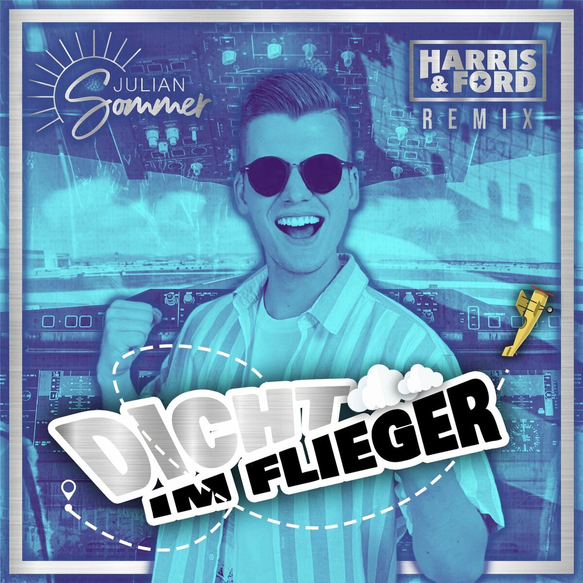 Album cover of Dicht im Flieger