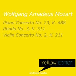 Cover of Yellow Edition - Mozart: Piano Concerto No. 23, K. 488 & Violin Concerto No. 2, K. 211