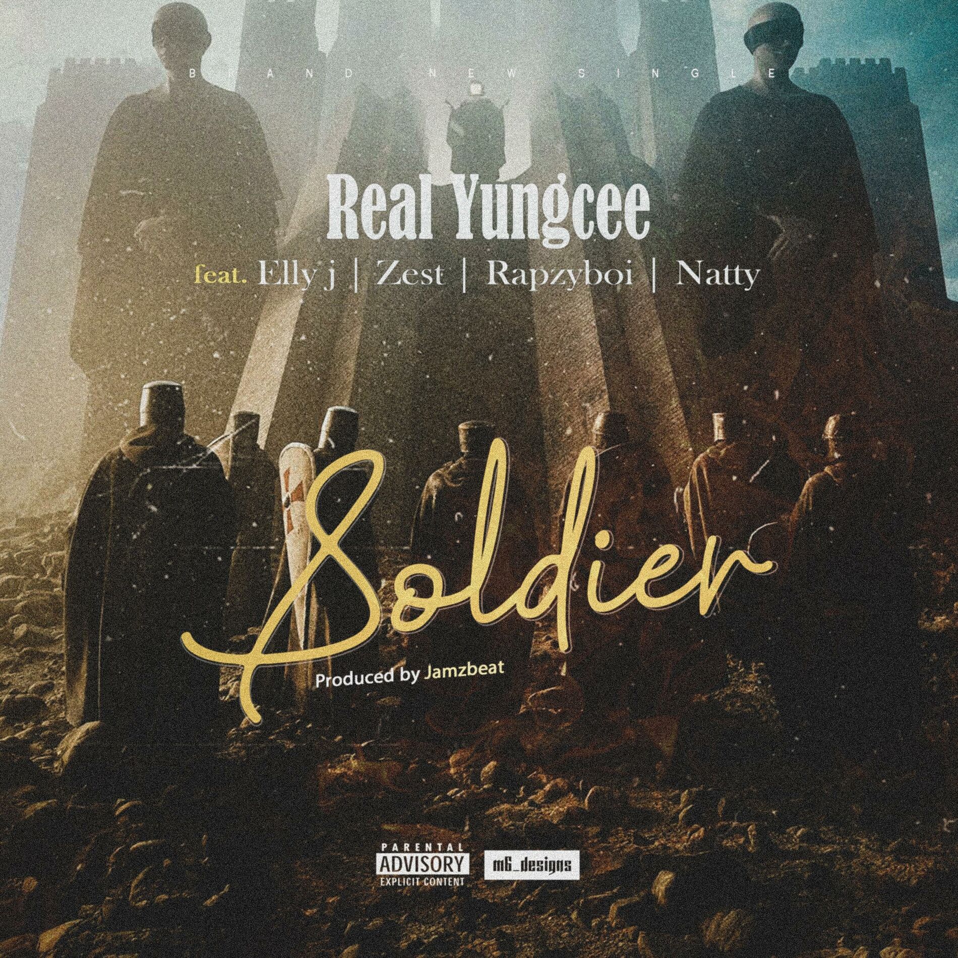 Album cover of Soldier (feat. Elly j dah viber, Zest, Rapzyboi, Natty & Imsu Hypeman)