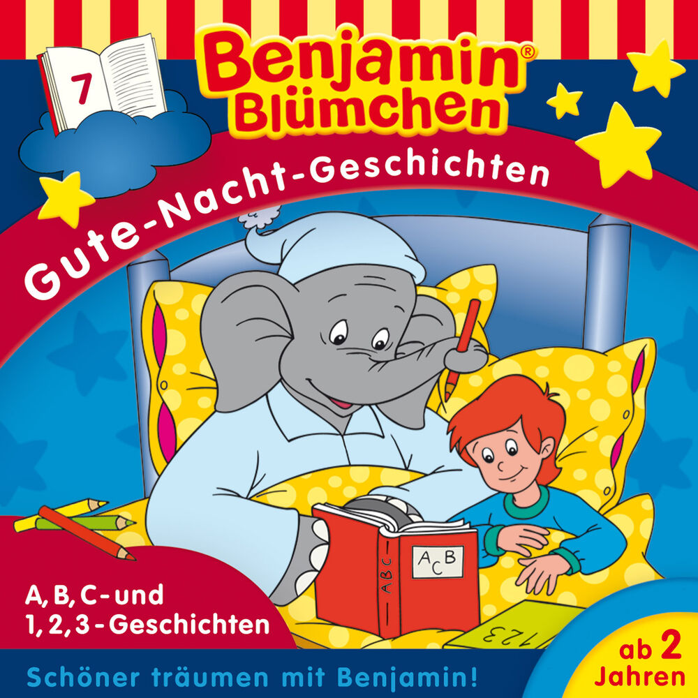 Picture of Gute-Nacht-Geschichten - Folge 7: A,B,C-Geschichten / 1,2,3-Geschichten