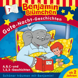 Cover of Gute-Nacht-Geschichten - Folge 7: A,B,C-Geschichten / 1,2,3-Geschichten