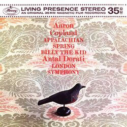 Cover of Copland: Appalachian Spring; Billy the Kid